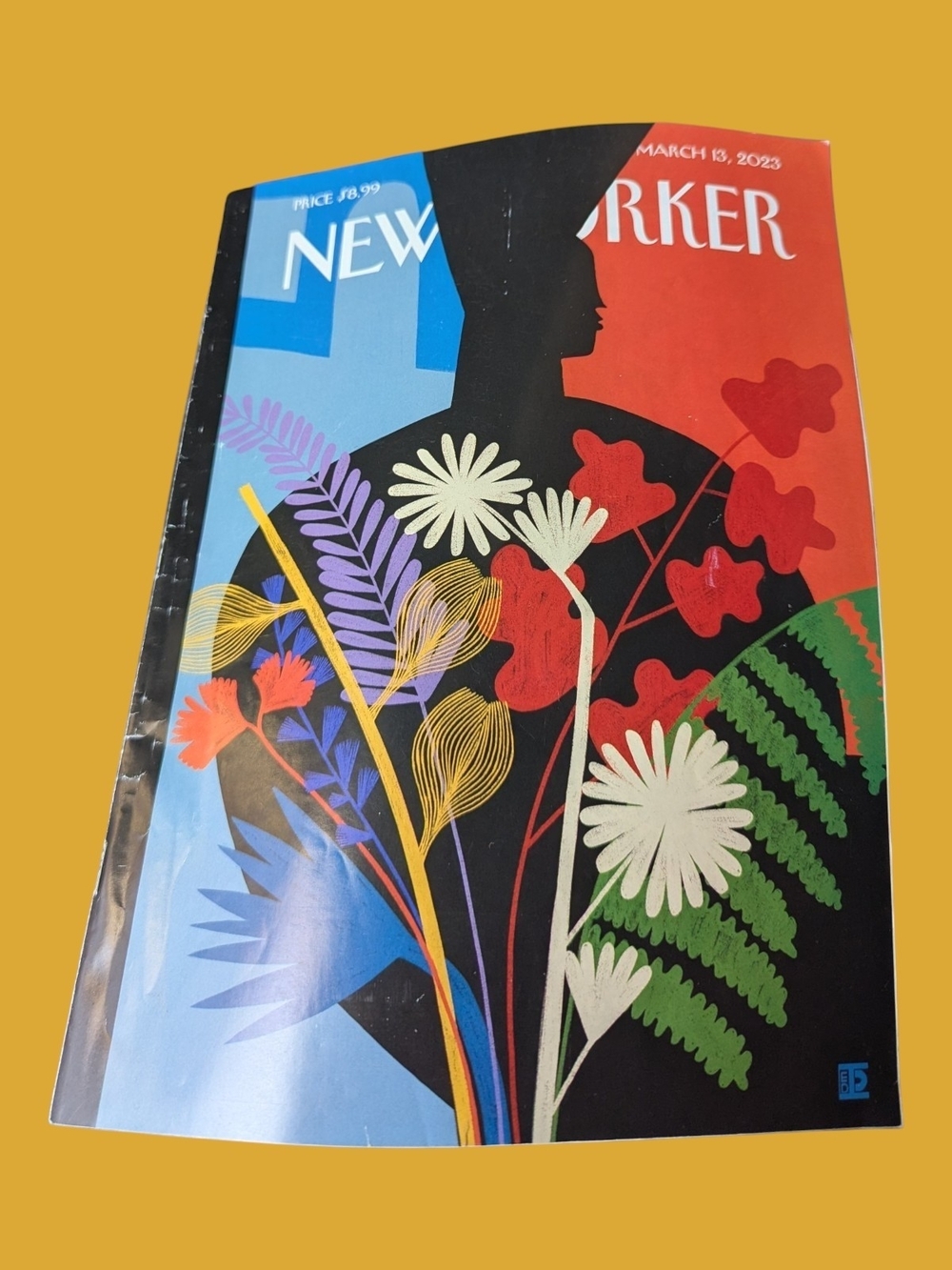 New Yorker Magazine Cover Art "Cultivated"by Diana Ejaita March 13, 2023.